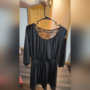Black Long sleeve Dress